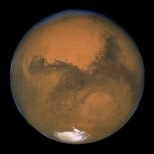 форма Марса 